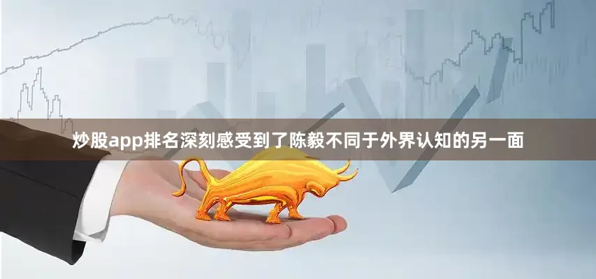 炒股app排名深刻感受到了陈毅不同于外界认知的另一面